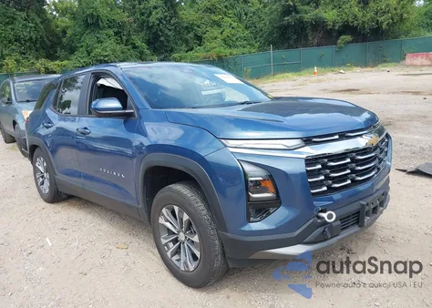 2025 Chevrolet Equinox Fwd Lt из США, поврежденный, VIN 3GNAXHEG4SL105819